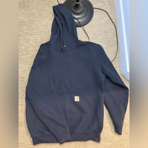Carhartt hoodie, navy, size L